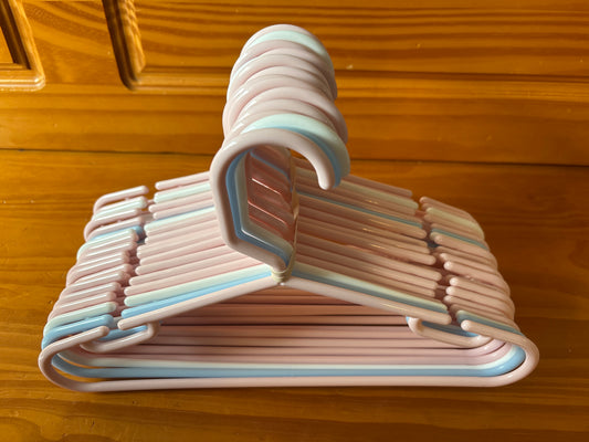 20PC Colorful Plastic Baby/Kids Hangers