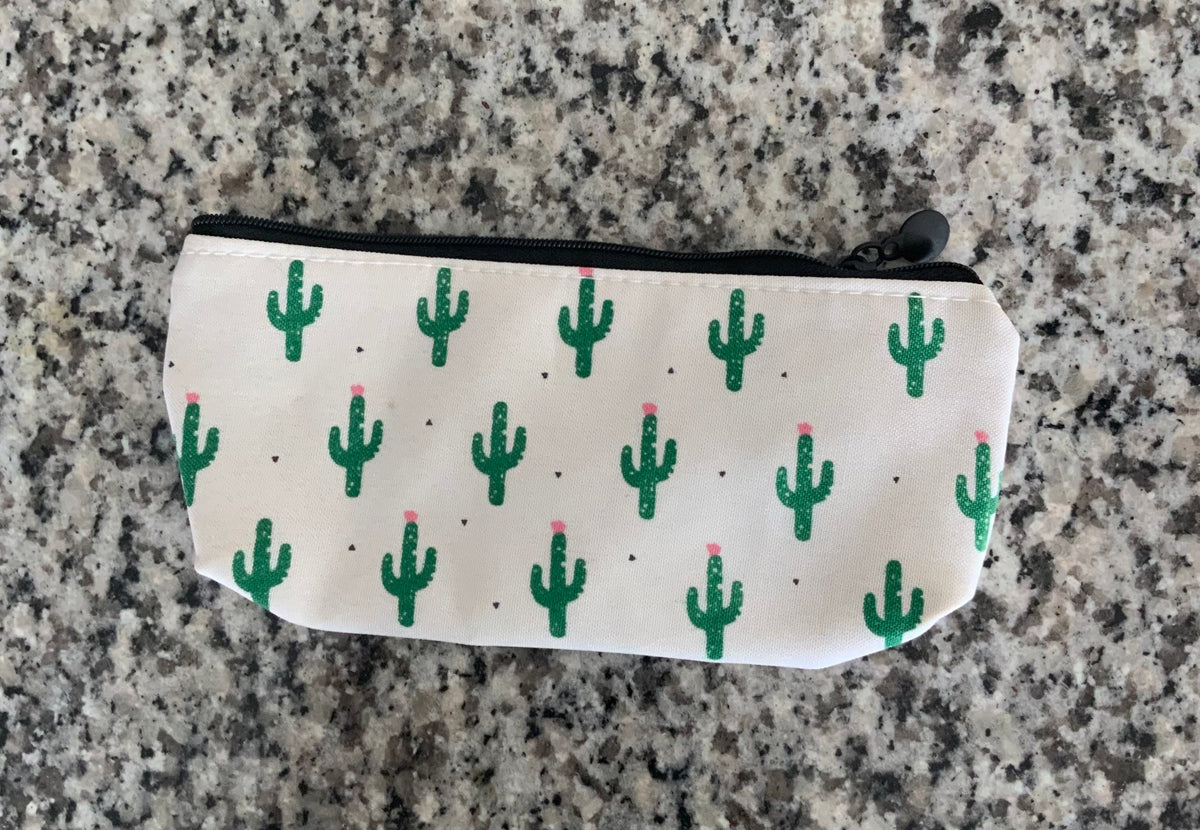 Cactus small zip Pouch