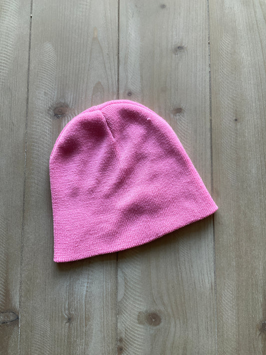KNIT PINK BEANIE PINK