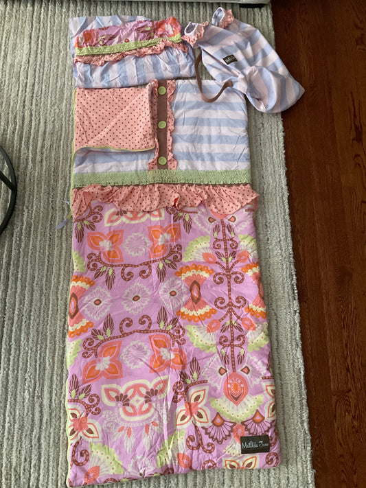 MATILDA JANE SLEEPING BAG W/PILLOWCASE +
