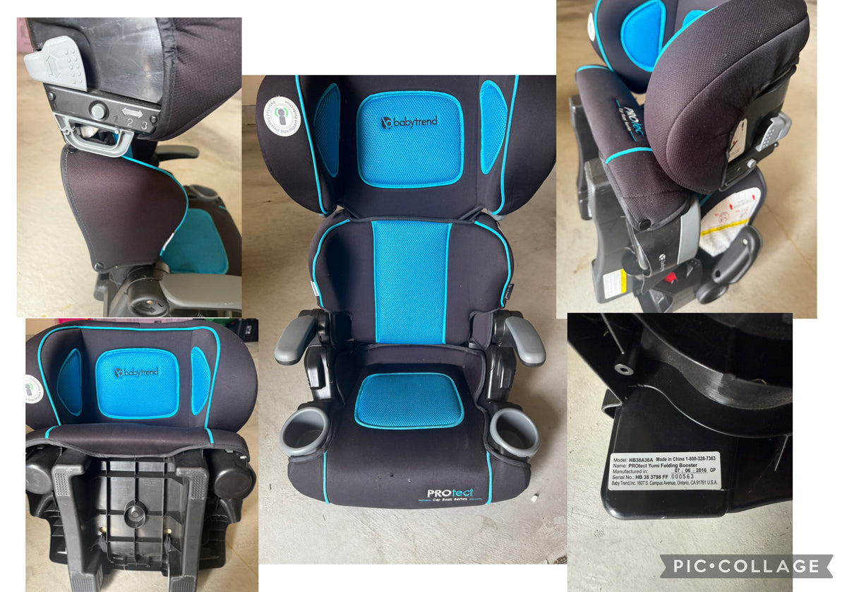Baby trend PROtect Folding high backbooster