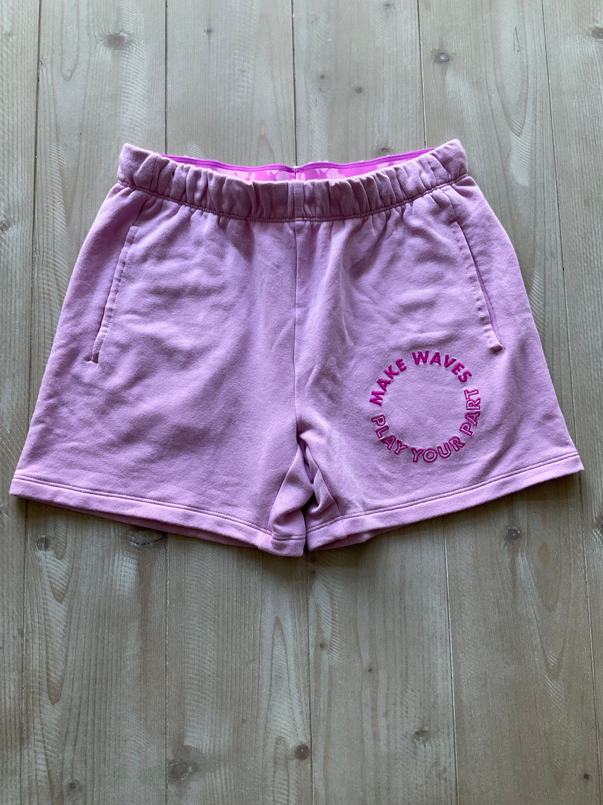 ATHLETA GIRL SHORTS PINK W/POCKETS - size Youth - 10 (L)