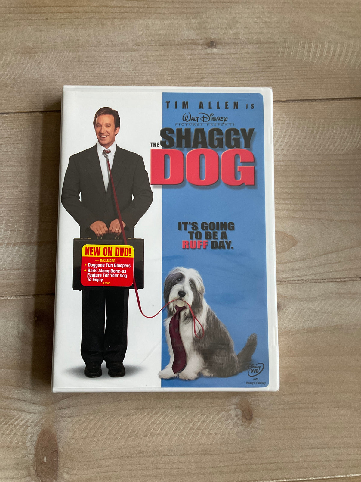 DISNEY THE SHAGY DOG NEW DVD