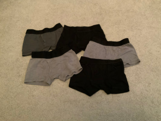 5 pairs old navy boxer briefs (XS) - size Youth - 5 (XS)