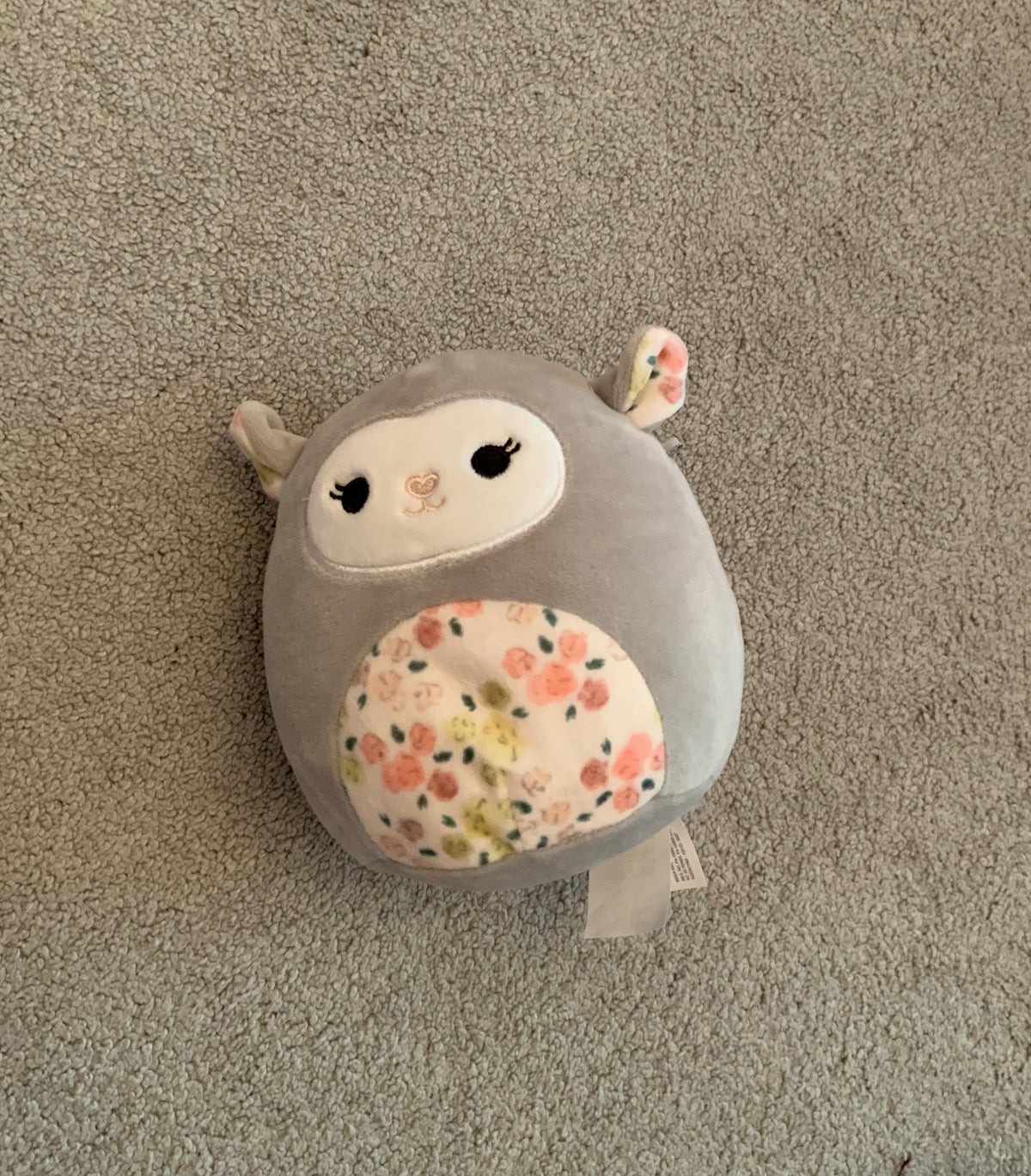 Grey small squishmallow