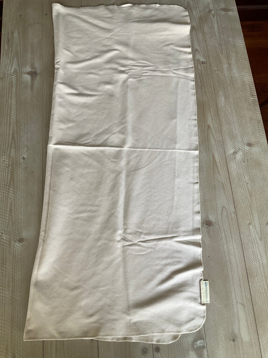 POTTERY BARN KIDS 30x36 TAN COTTON BLANKET