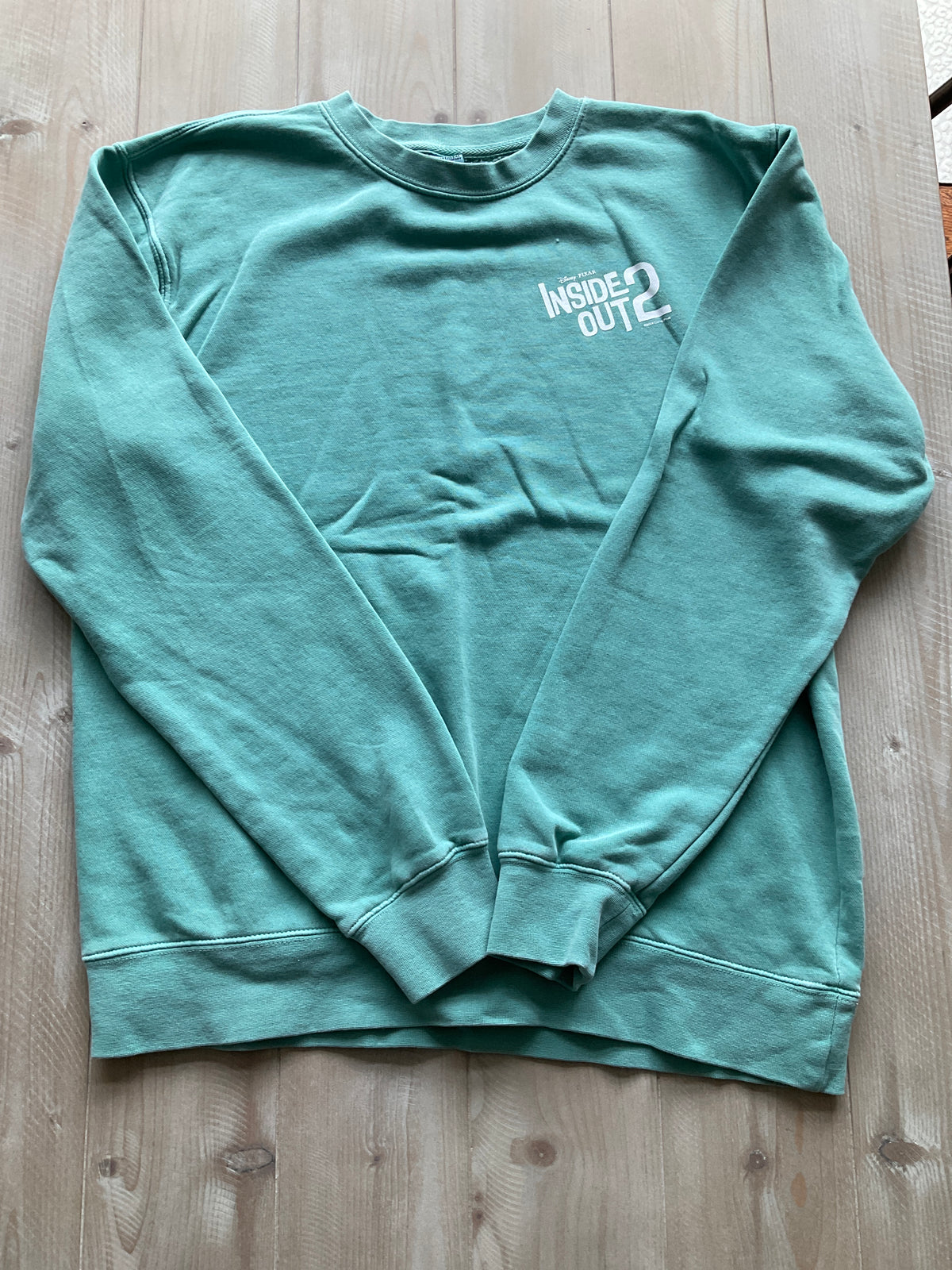 INSIDE OUT 2 SWEATSHIRT GREEN - size Women - M (8/10)