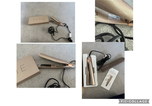 Tyme iron 2 in 1 Hair straightener & curl