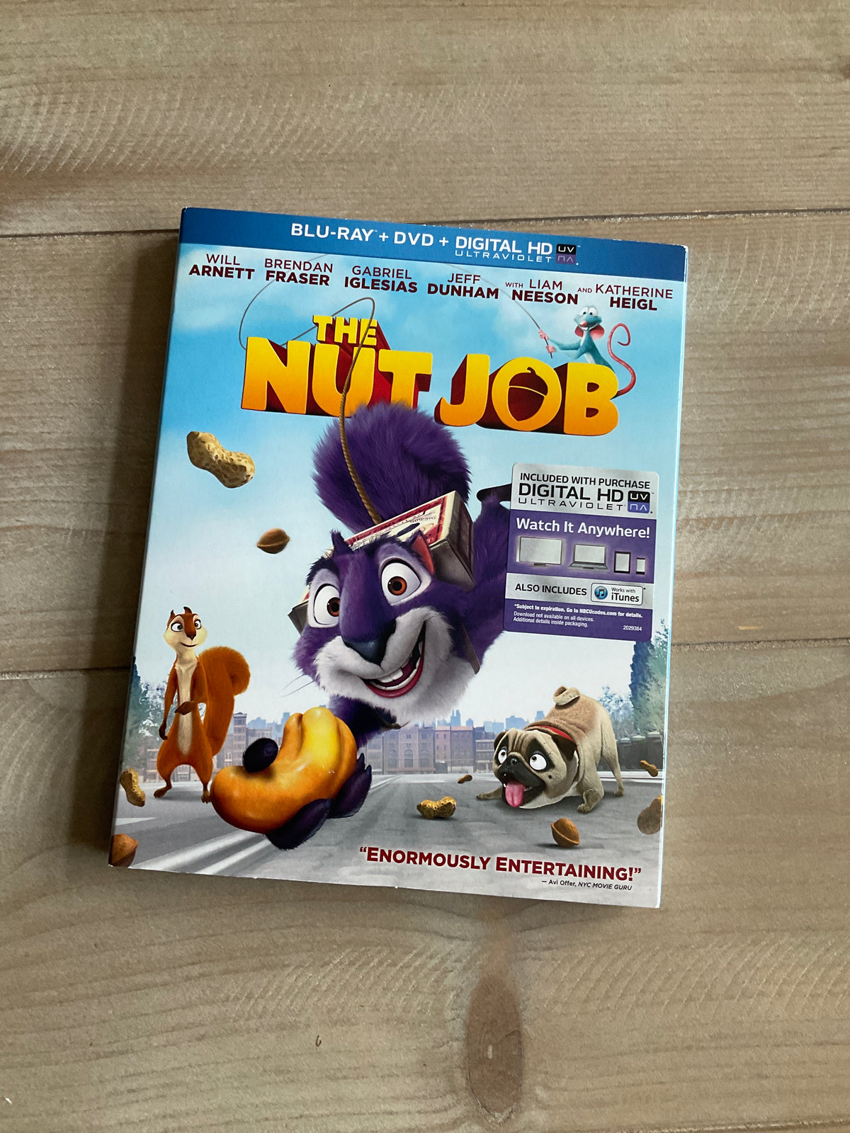 THE NUT JOB NEW BLU-RAY & DVD