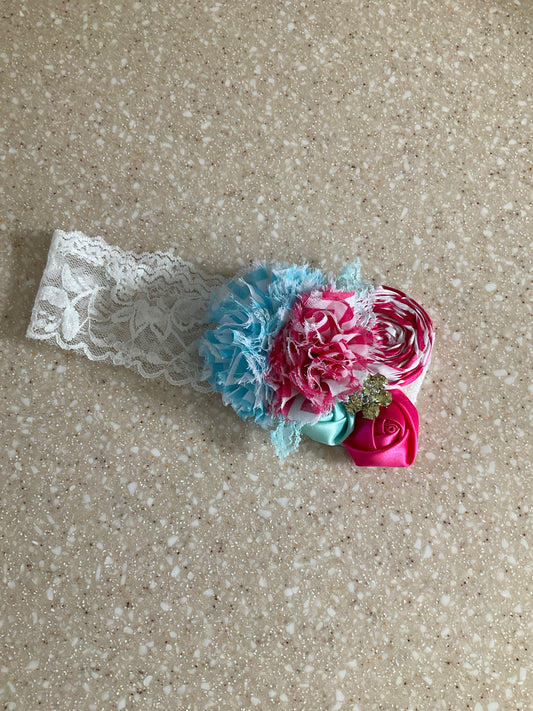 HEADBAND ELASTIC LACE