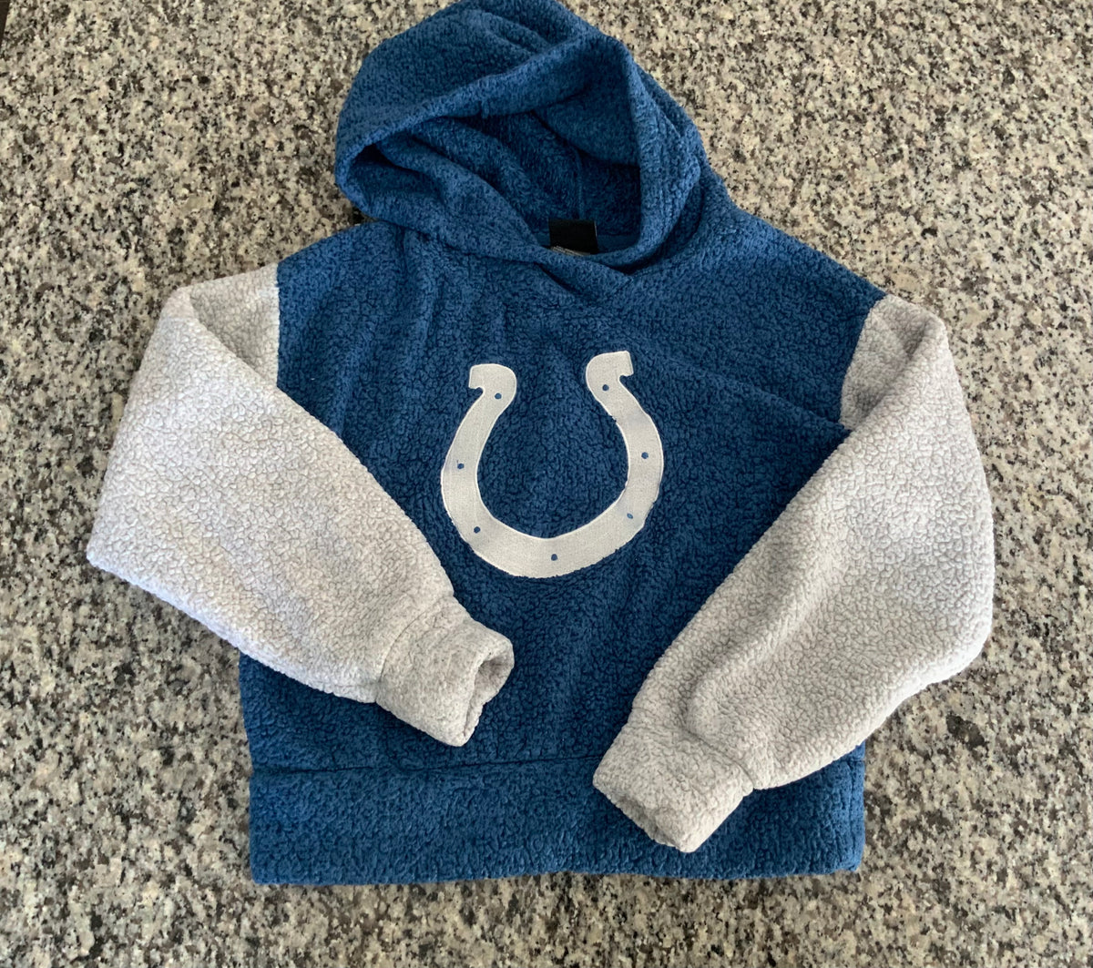 colts cozy hooded sweatshirt - size Youth - 10 (L)