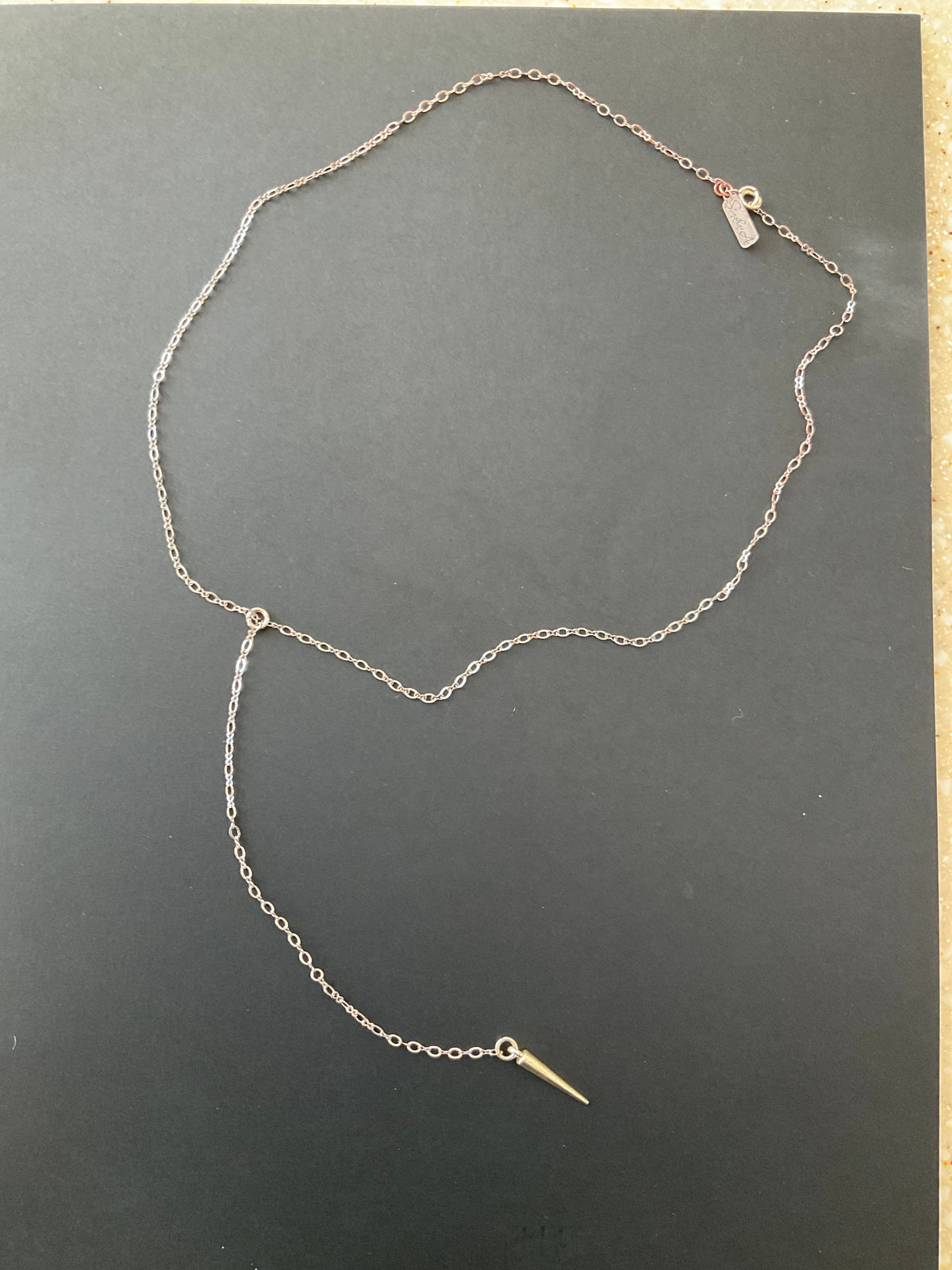SPIKE PENDANT SILVER