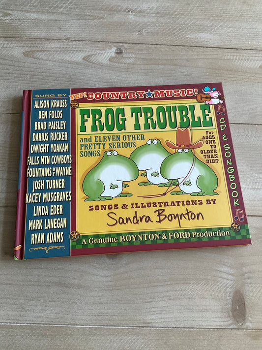 FROG TROUBLE CD & SONGBOOK