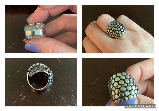 Lia Sophia Bubble Ring size 7