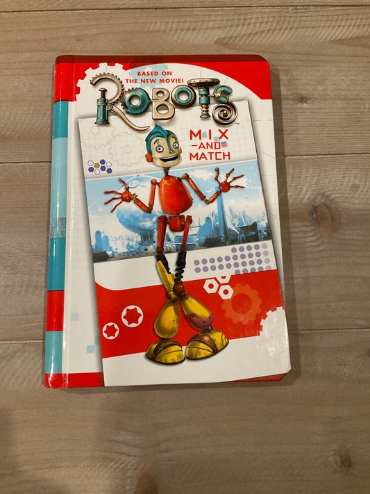 ROBOTS MIX & MATCH BOOK BOARD BOOK