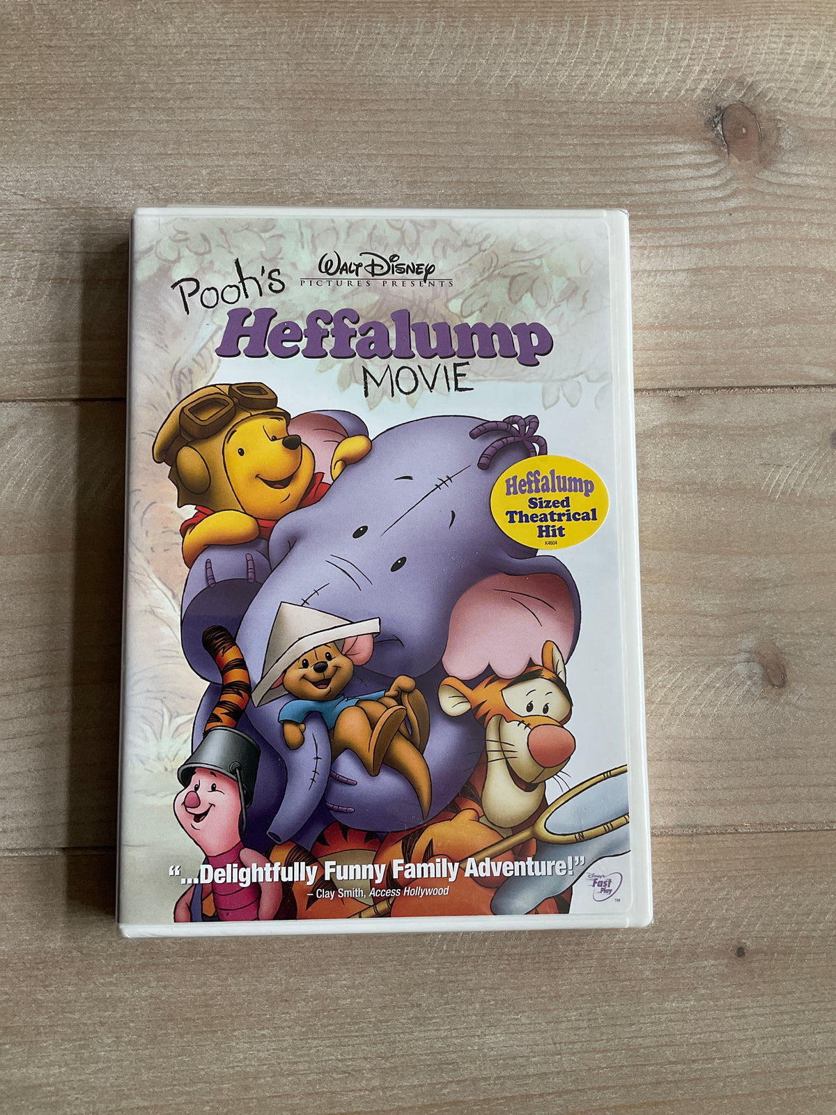 DISNEY POOH'S HEFFALUMP MOVIE - NEW DVD