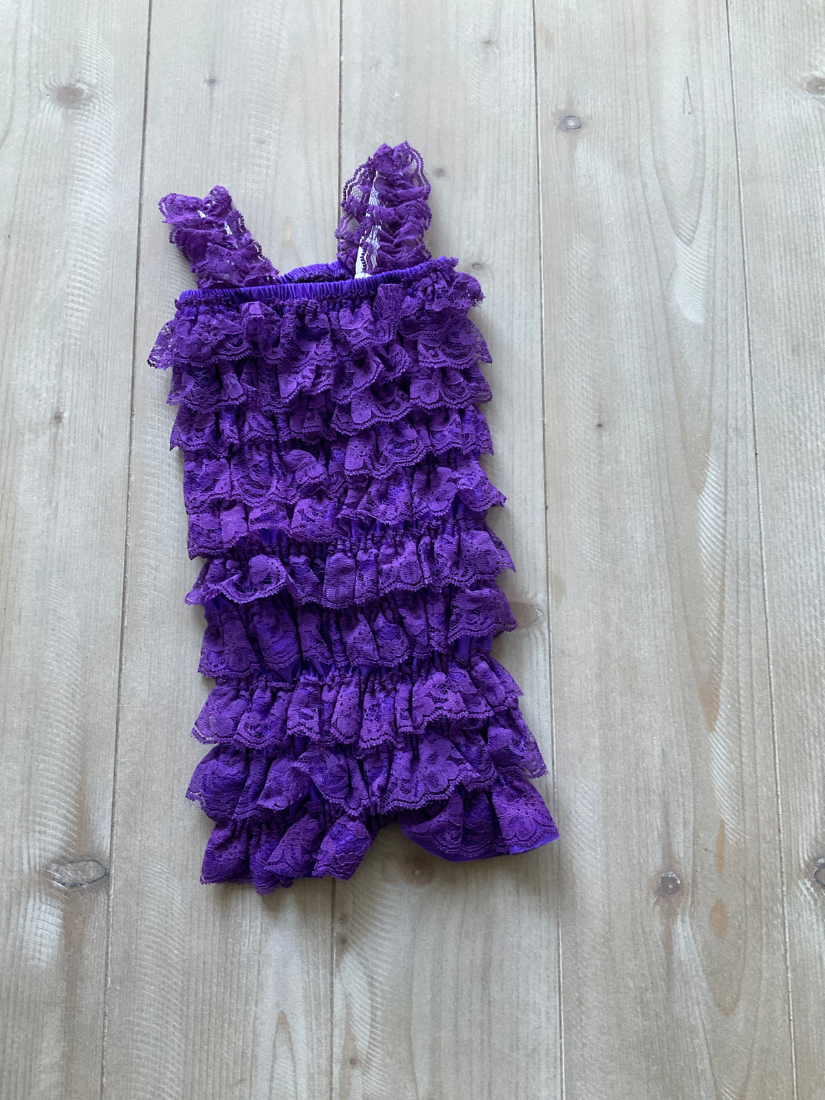 PURPLE LACE ONESIE - size Toddler - 2T