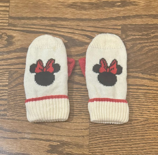 Gap size small toddler Minnie Mouse mittens