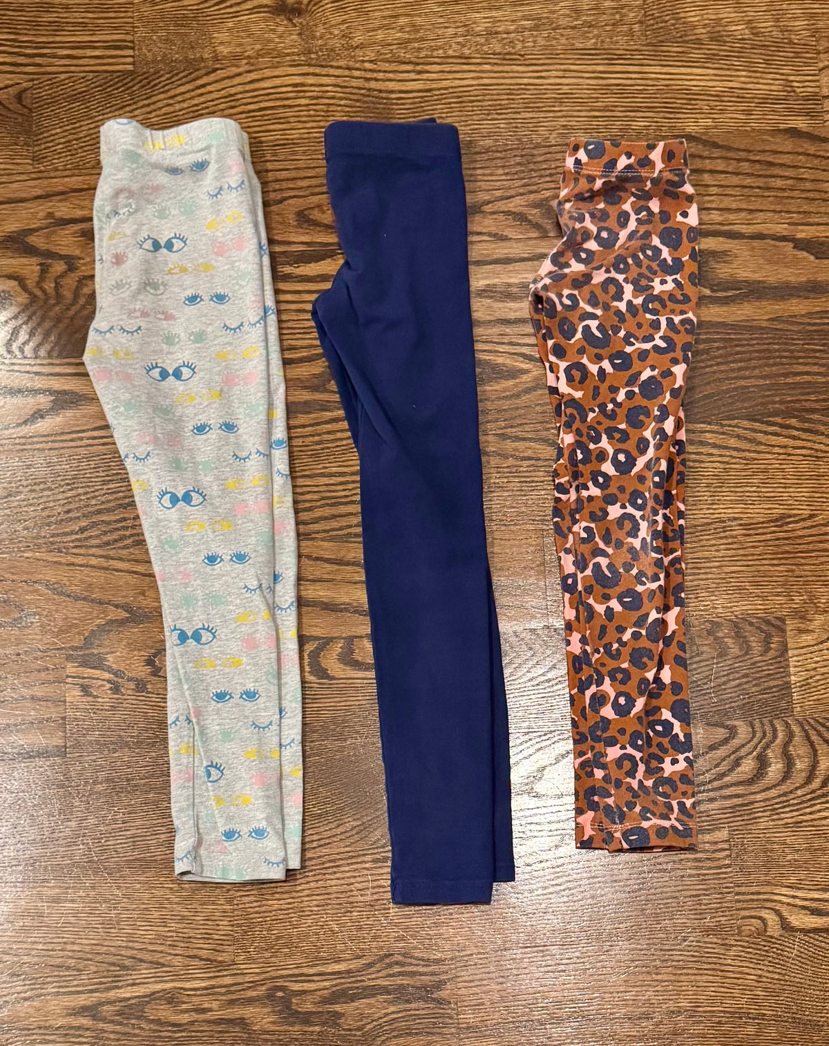 Cat&Jack leggings x3 - size Youth - 6 (S)