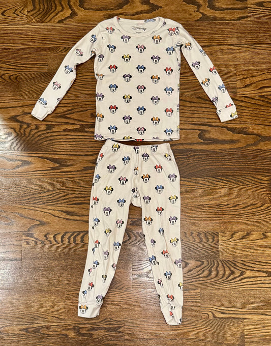 Disney 5T Minnie Mouse Pajamas, LS top & pants - size Toddler - 5T