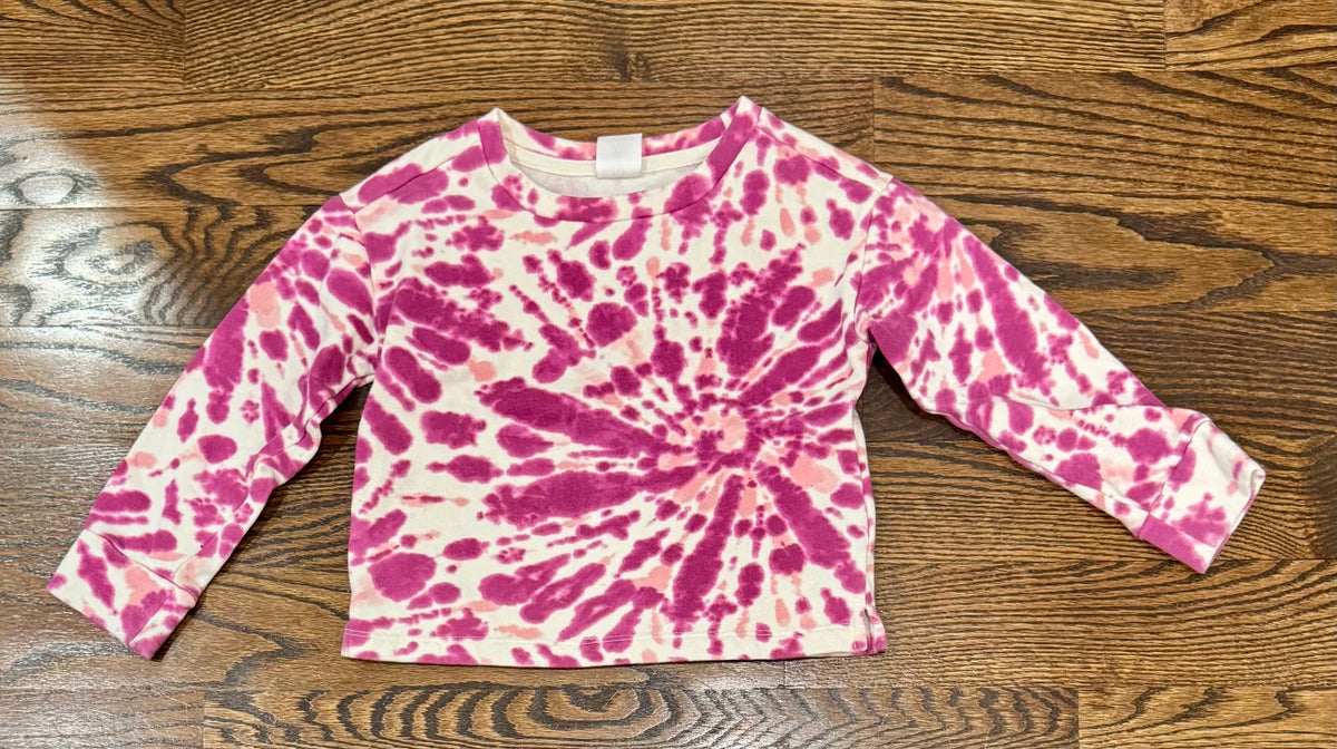 Gap size 5 purple tie dye sweatshirt - size Youth - 5 (XS)