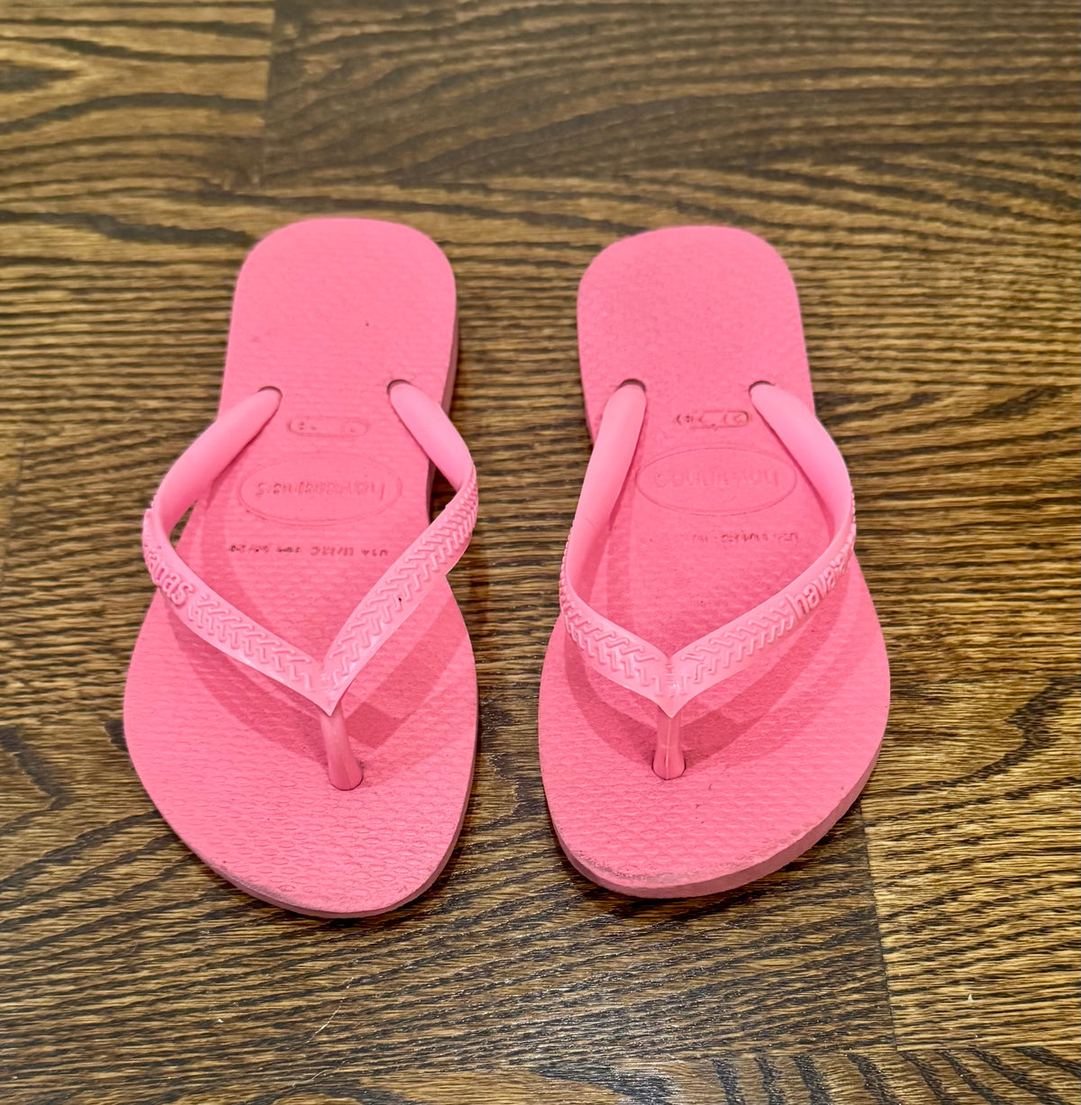 Pink haviana flip flops - size Shoes - Toddler 8