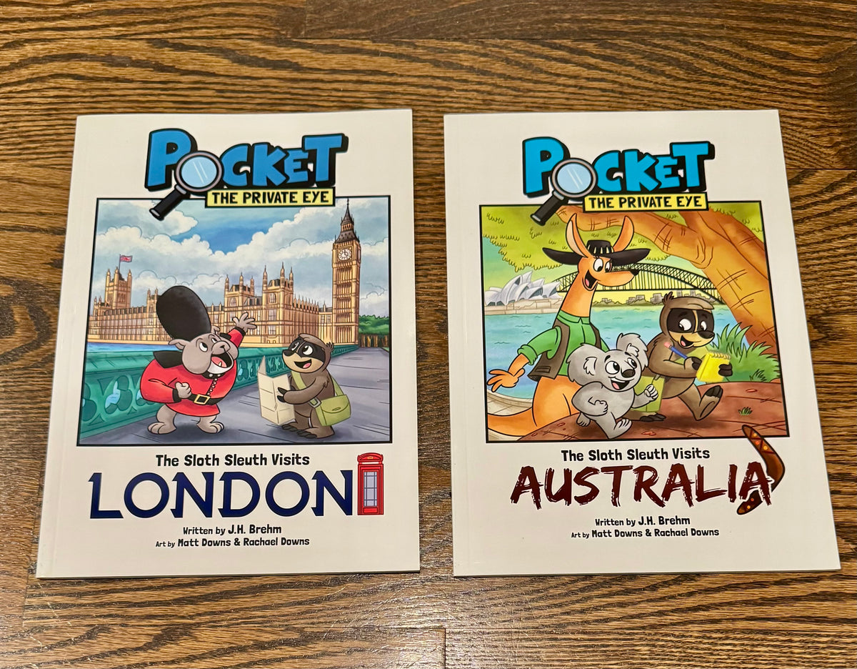Pocket the Private Eye X2, London & Australia
