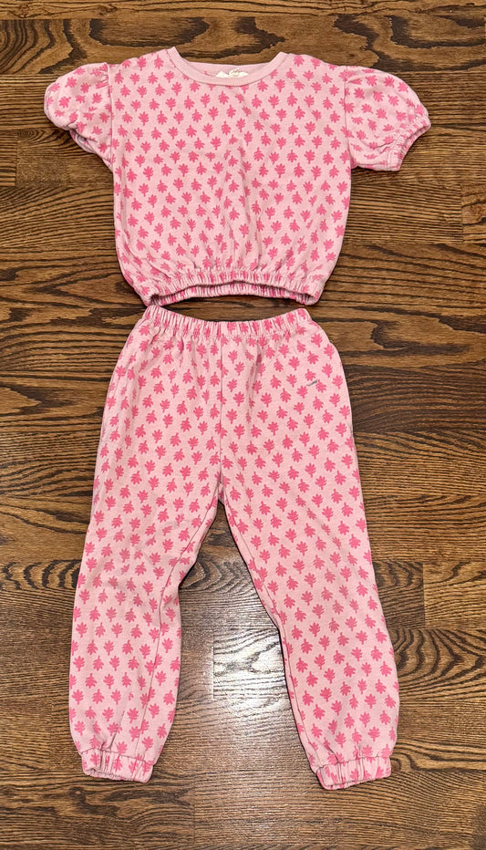Jessica Simpson pink Patterned set - size Youth - 5 (XS)