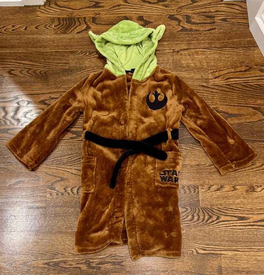 Star Wars Yoda bathrobe - size Youth - 8 (M)
