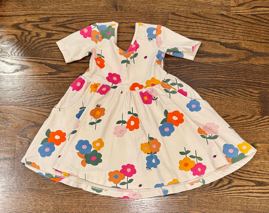 Hanna Andersson size 5 floral dress - size Youth - 5 (XS)