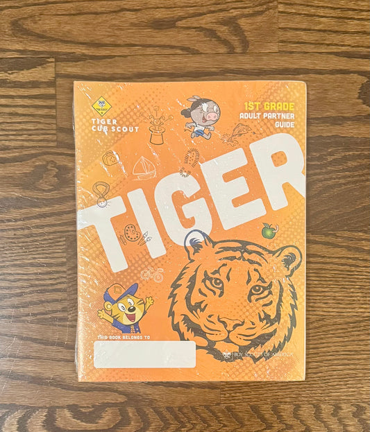 Tiger Cub Scout 1st grad Handbook & adult guide
