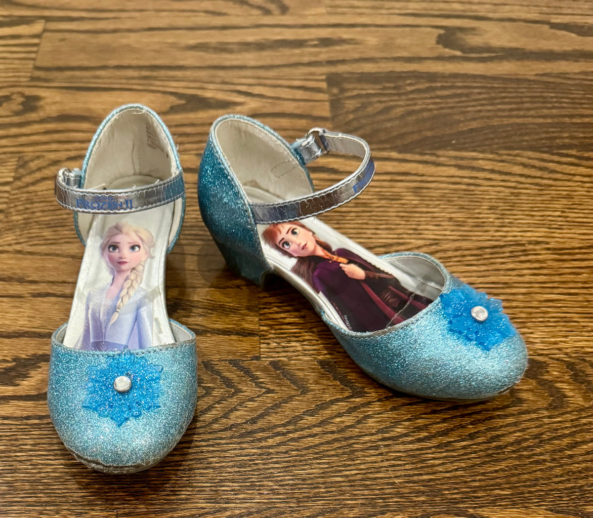 Disney frozen blue Princess shoes - size Shoes - Toddler 10