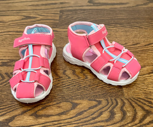 Rugged Bear pink sandals - size Shoes - Toddler 10