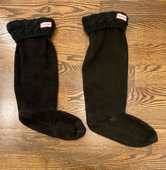 Black Hunter Boot sock inserts ADULT M/L (8-10)