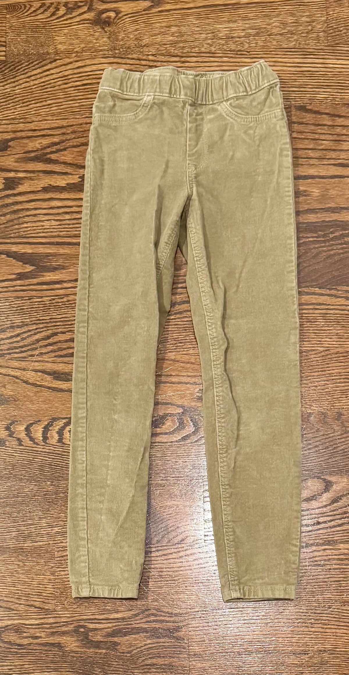 H&M olive corduroys - size Youth - 6 (S)