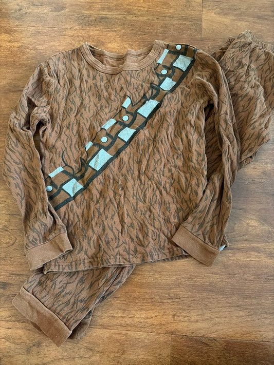 Star Wars Chewbacca Pjs fits like 8, tag 10 - size Youth - 8 (M)