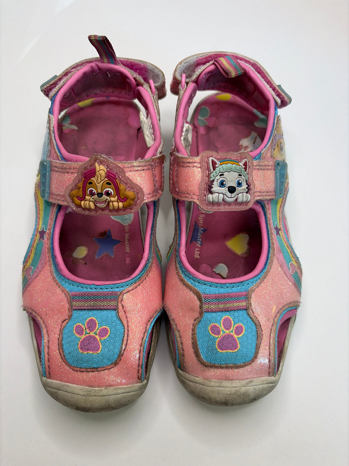 Paw Patrol sandals Sz 12 Skye and Everest - size Shoes - Kids 12