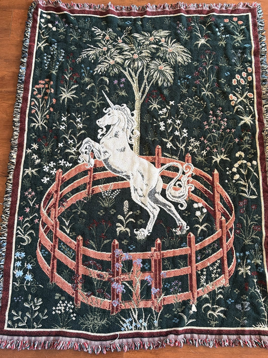 Unicorn Blanket 40 x 52 Throw blanket