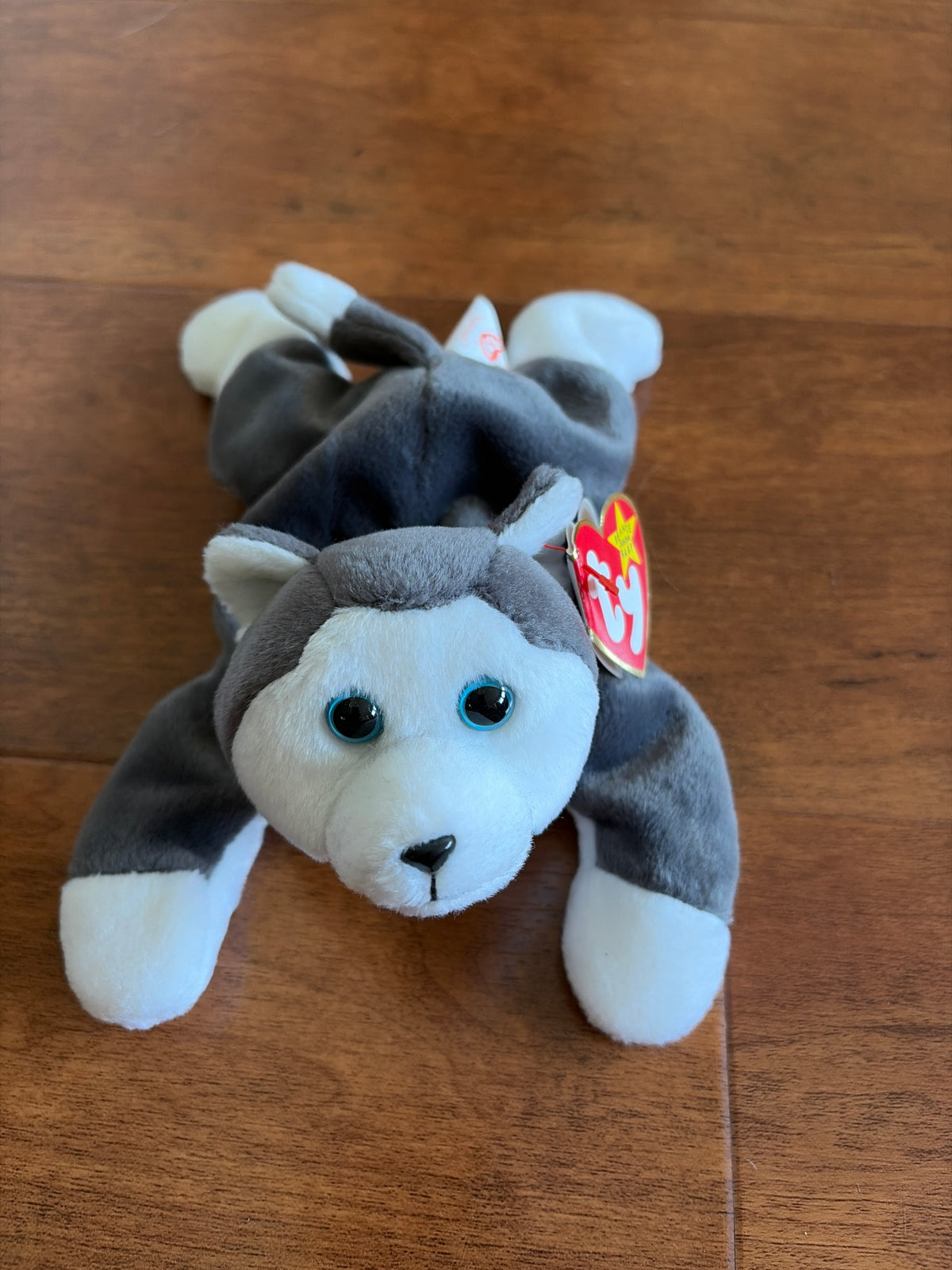 TY Beanie Baby Nanook Wolf