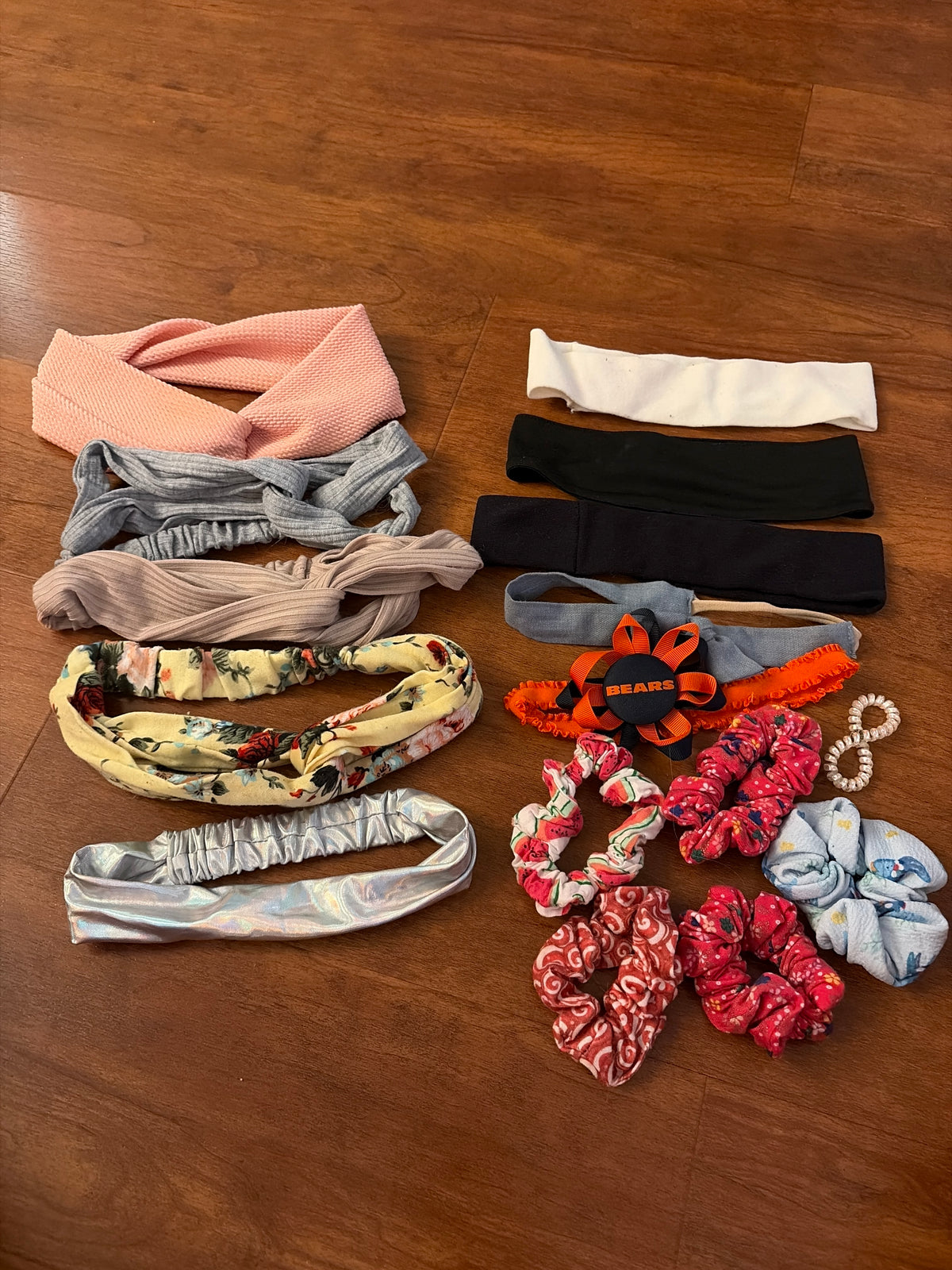 Headbands and scrunchies