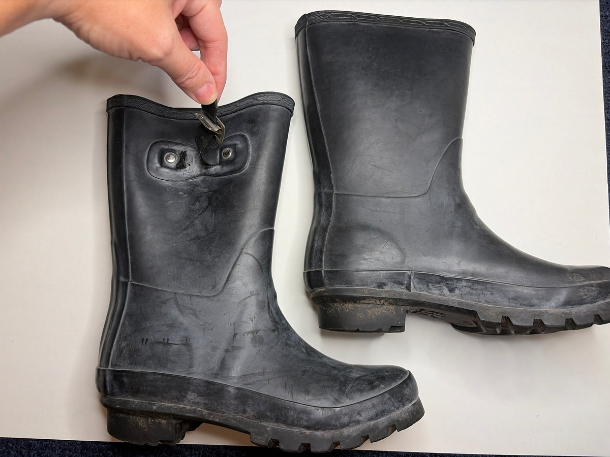 Polar black rain boots Very sturdy size 3 - size Shoes - Kids 3