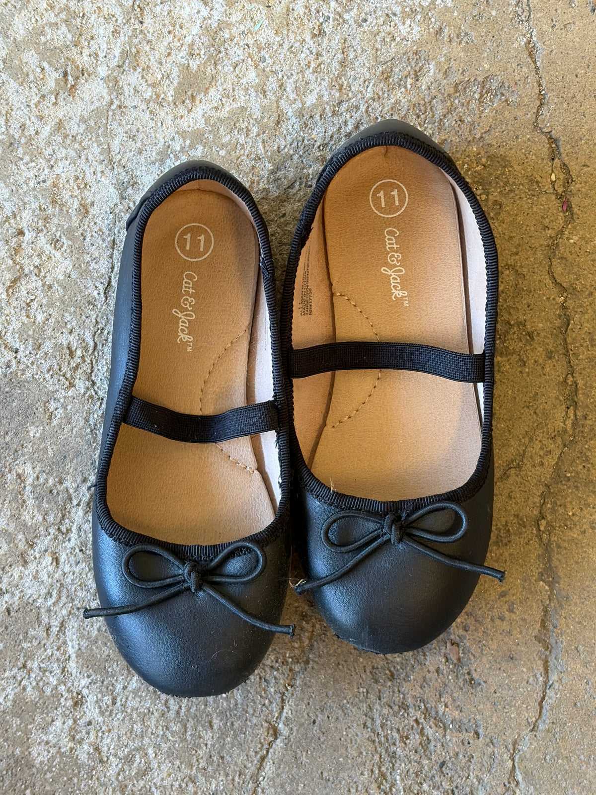 Cat & Jack black mary Jane shoes Sz 11 - size Shoes - Toddler 11