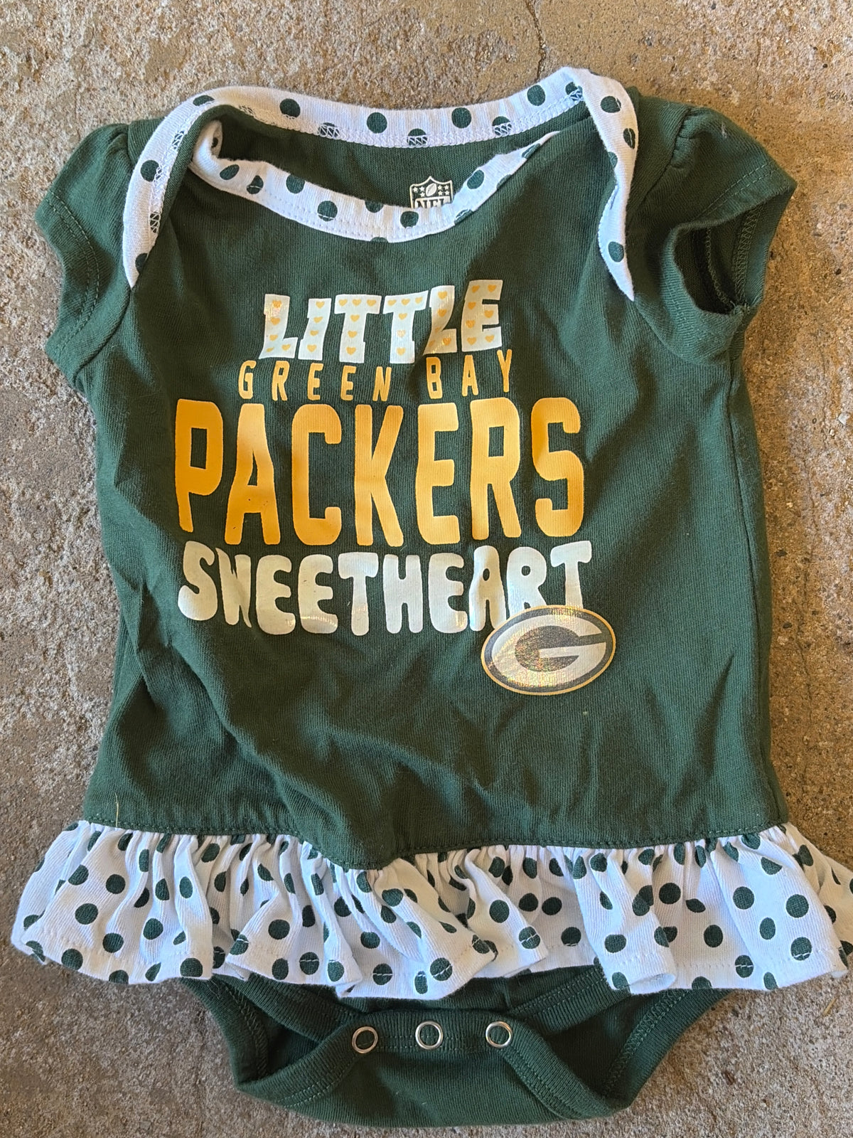 Green Bay Packers onesie Size 3-6 months - size Month - 3-6 / 6M