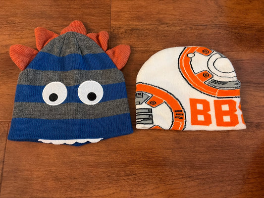 Boys winter hats Monster & BB8 Star Wars
