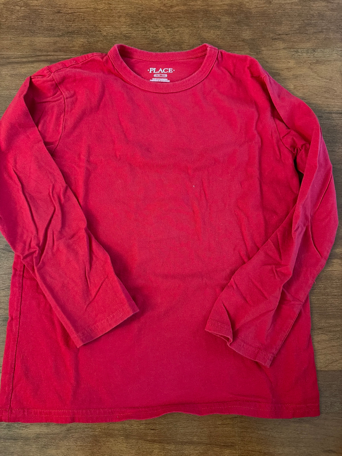 Children's Place red Long sleeve shirt - size Youth - 8 (M)
