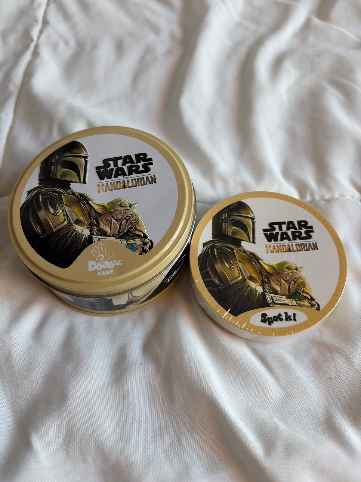 Star Wars Mandalorian Spot it NIP sealed