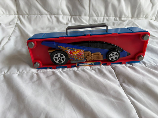 Hot wheels 6 car carrier Shadow Jet