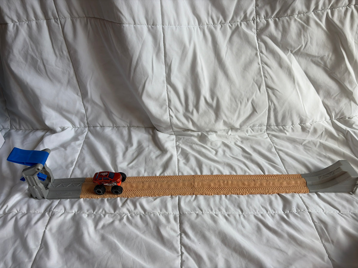 Hot wheels flip ramp With monster truck