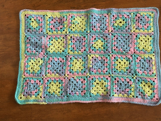 Baby blanket 19 x 28