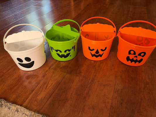 4 McDonalds Halloween Buckets
